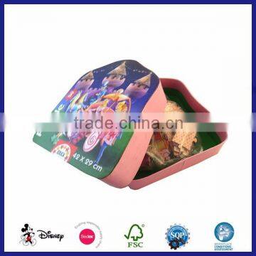 custom print child intelligent paper toy game jigsaw puzzle