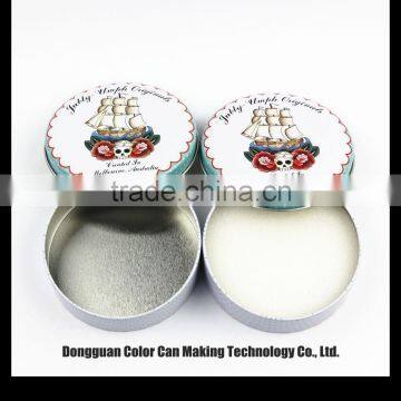 tin can empty cosmetic containers metal box