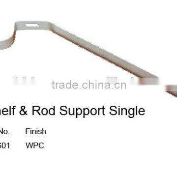 New shelf rod support single SRS01