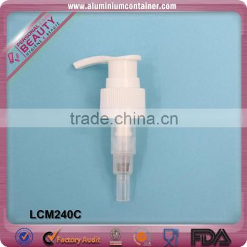 plastic screw lotion pump dispenser pump 28/410 24/410 24/415