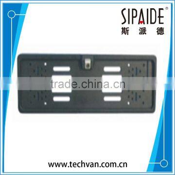 SPD11 High Quality 170 European Car License Plate Frame Auto Reverse Rear View Backup Camera 4 LED