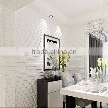 Modern home decoration wallpaper waterproof brick wallpaper