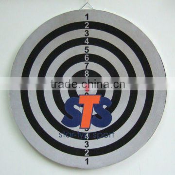 custom flocked dartboard