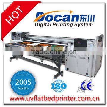 Docan large format digital flatbed reflective film printer, Hybrid inkjet printer 3.2*unlimited m