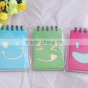 Shape Die Cut Double Spiral Mini Cute Journals A7 photo-2