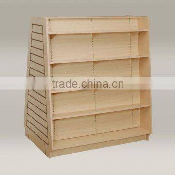 wooden display and rack