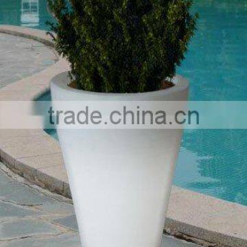 GR08110 large illuminated plastic flower pots/garden planter/garden pot