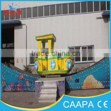 Spinning Boat Children Game!Children Games Outdoor Rotary and Sliding Amusement Rocking Tug Boat photo-2