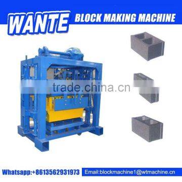 Wante QT40-2 Easy Operate Compressed Block Making Machine India photo-3