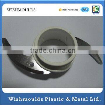 Overmould making, double color&two hard plastic material shot moulding two color plastic mould,modular solutions,overmould