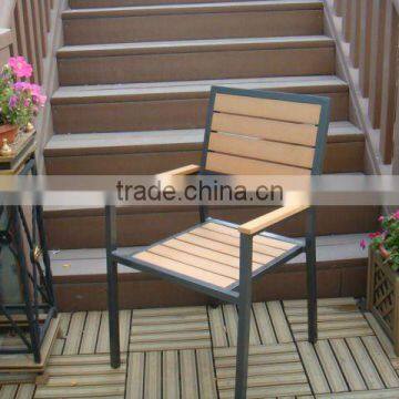 PS wood garden dining chair, patio furniture