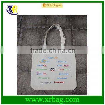 Manufacturer Custom Printing White Canvas Tote Bag photo-3