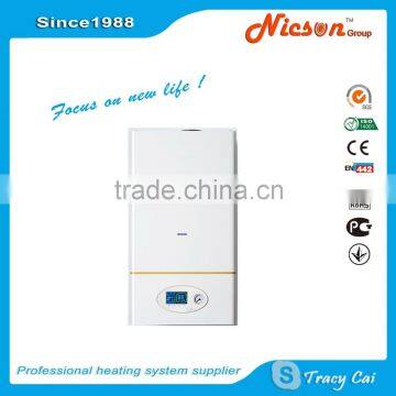 Gas boiler with double system for heating and shower CE cert Italian design and quality Model F