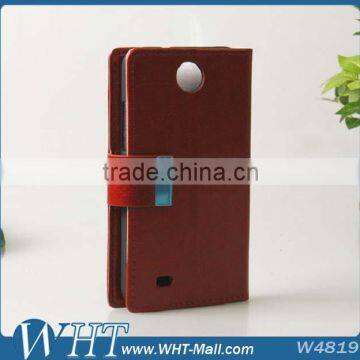 Flip Case For HTC Desire 300 Leather Cover