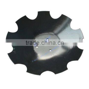 Boron Steel Tractor Harrow Notched Disc Blade