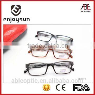 2015 ladies Hand made designer optical frames colored spectacle