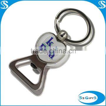 Epoxy Heart Metal Promotion Bottle Opener