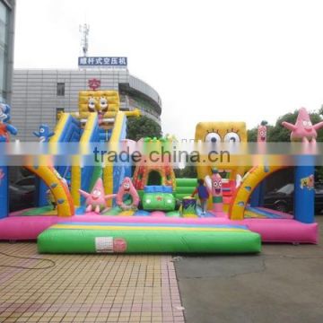 2015 spongebob inflatable amusement park