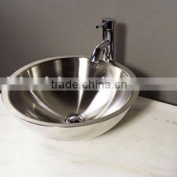 304 Stainless Steel Bathroom Sink with Double Wall