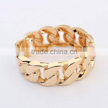 Europe and America Style Bracelet, New Gold Plated Chain Design Jewelry Design Gold Bracelet for Women photo-2
