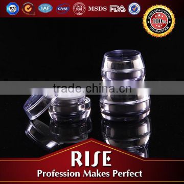 high grade acrylic cream Jars 15g for cosmetic packaging