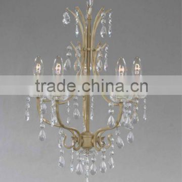 2014 Art metal and crystal christmas chandelier light with CE