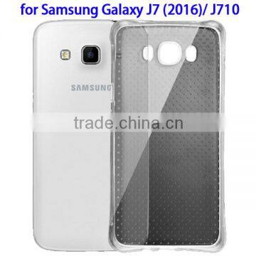 New Arrival Transparent TPU Protective Case for Samsung J7 2016, Back Cover for Galaxy J710