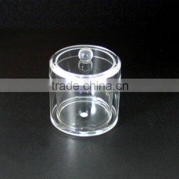 Clear Cotton Ball,Q-Tip Holder/Canister/Dispenser