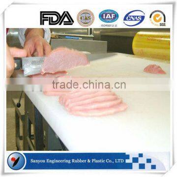 Made in china FDA Plastic hdpe meat chopping block