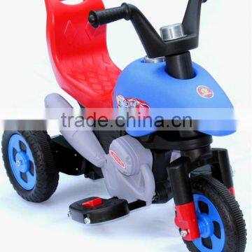 battery operated children motor, electric kids motorcycle with foot pedal 8012