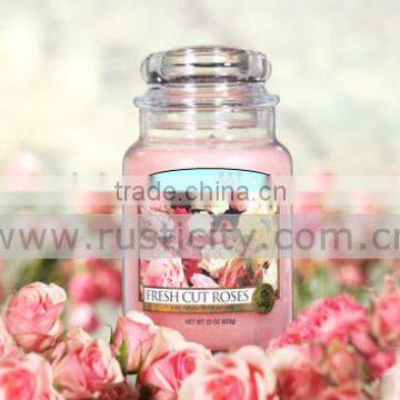 100% Natural Scented Soy Candle in Glass Jar,Home Decorative Soy Wax photo-4