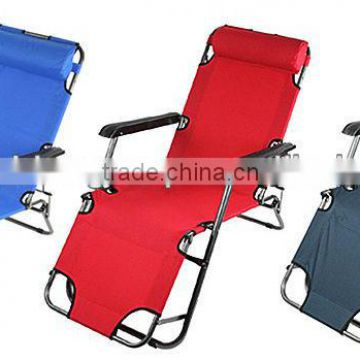 Folding steel chair