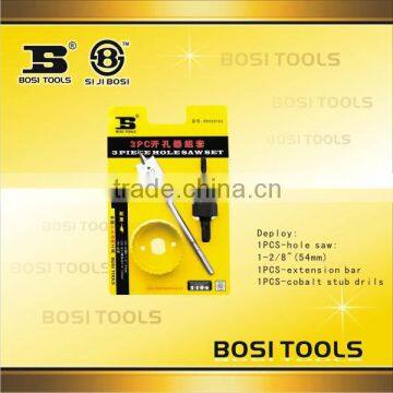 3PCS hole saw set