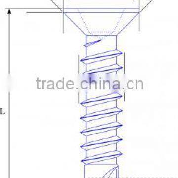 Self Drilling Screw With Tapping Thread