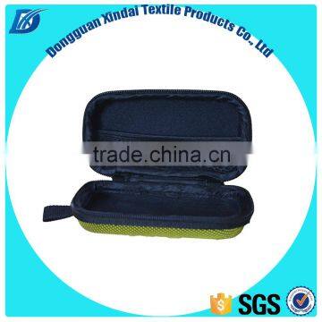 OEM Easy Carrying Waterproof Green EVA Earphone Case / Bag / Box With Mesh Pocket and Handle photo-5