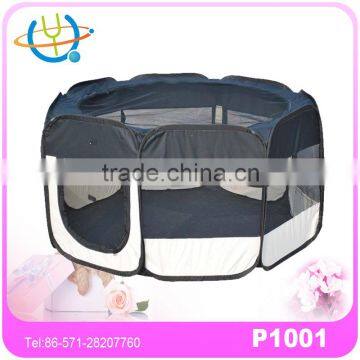 Cute folding fabric pet playpen dog house kennel