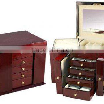 EVERBRIGHT luxury jewelry box large wooden jewelry box