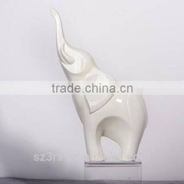 custom design elephant resin statue wholesales/resin animal craft for decoration/custom resin elephant statue manufacturer