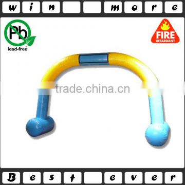 balloon inflatable arch stand with detachable banner for advertising