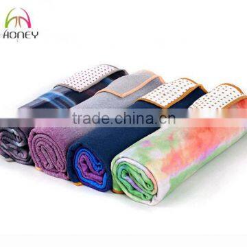 Popular Custom Colorful Printing Yoga Towel with Microfiber Material