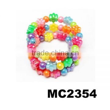 hot item girls promotional jewelry resin stretch jewelry bracelet bracelets