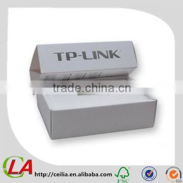 Slip Closure Silver Stamping Rigid Commercial Packaging Box