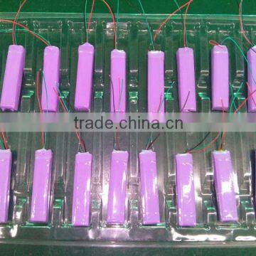 121672 3.7v 1100mah Li-polymer battery