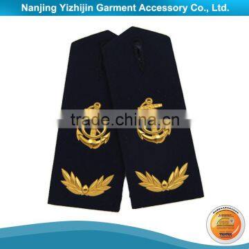 top quality customized military uniform shoulder rank badge