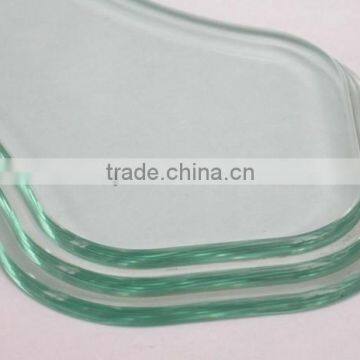 3-10mm irregular shape tempered glass