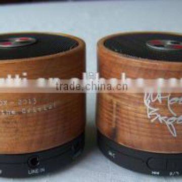 2014 creative portbale mini wood bluetooth shower speaker , subwoofer bluetooth speaker