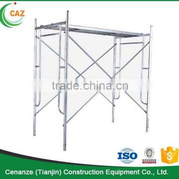 types scaffolding frame walk through frame