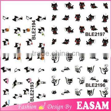 OEM factory price brand custom water transfer art nail sticker