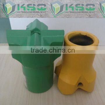 Mining Drill Spare Parts H25, R25, R28, R32 Chisel Bit / Steel Cross Type Bit photo-2