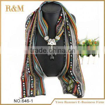 Most popular different types red color chiffon scarf with workable price